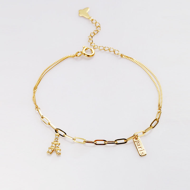 Zirconia Tower Bracelet