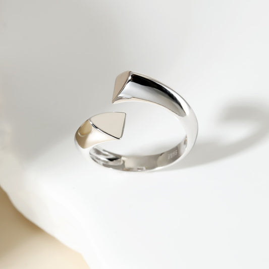 Cross Plain Ring