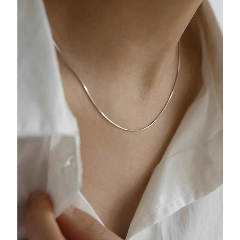 Thin Snake Bone Chain