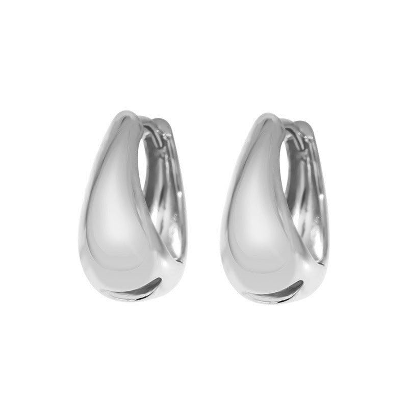 925 Sterling Silver Teardrop Earrings